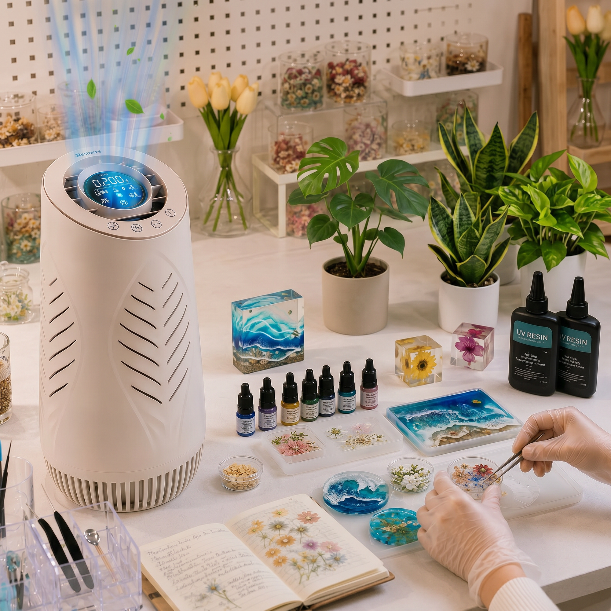 Resin Air Quality Guide: How Creators Make Their Workspaces More Comfortable